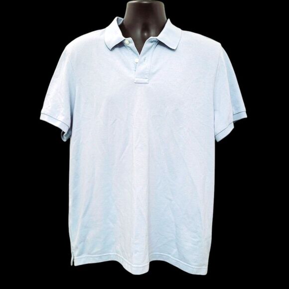 2/$20 Old Navy Light Blue Classic Fit Polo Golf Shirt Top Size: XL - Picture 1 of 8